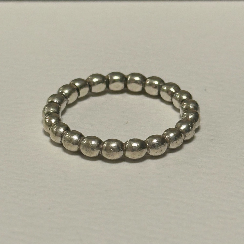 Pandora Bubble Beaded Ring size 52 (6)